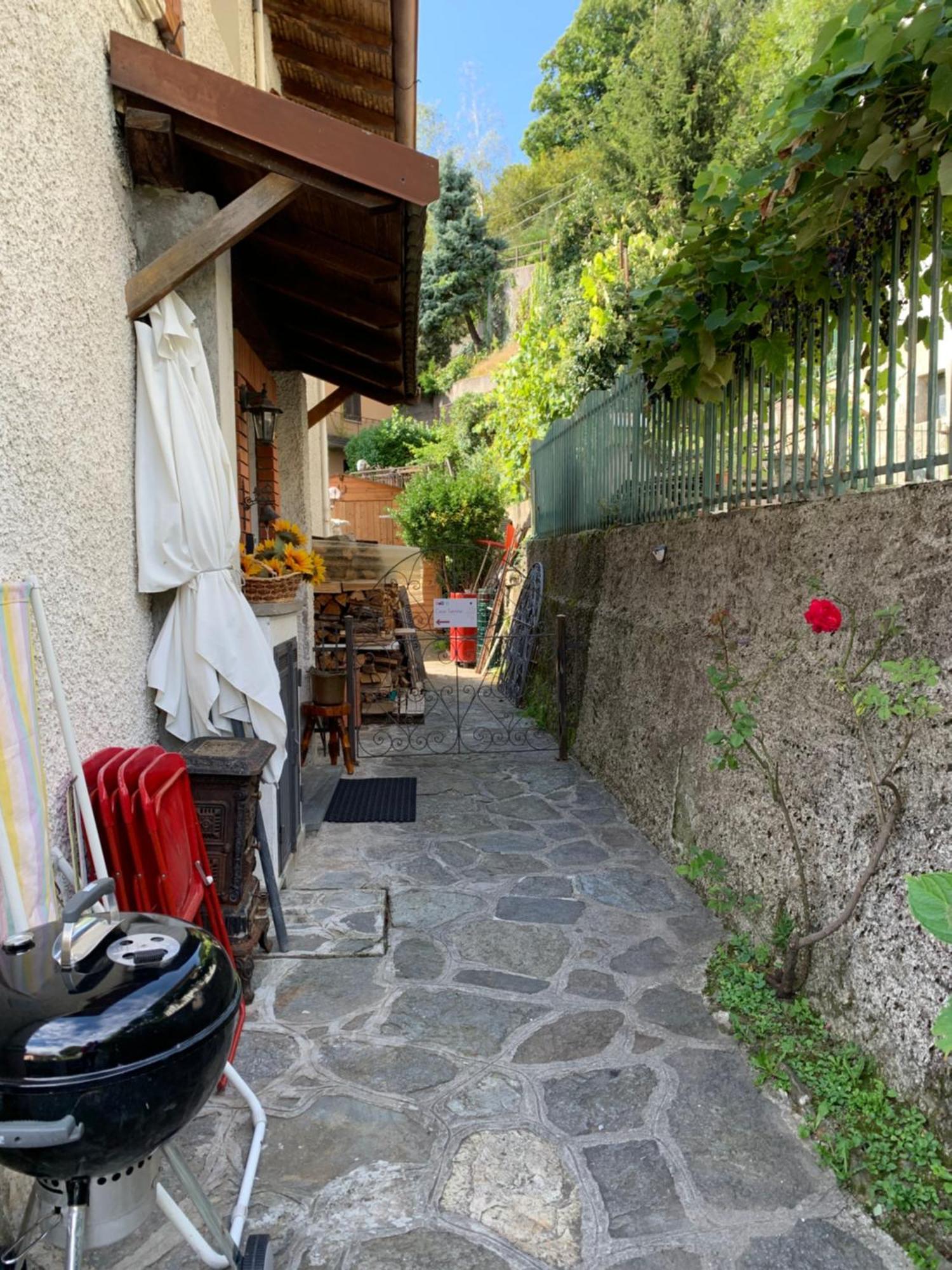 Casa Savina - Stupenda Vista Lago E Monti プレージオ エクステリア 写真